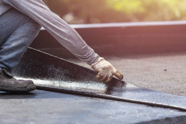 Professional Crawl Space Encapsulation technician working in Johnson City, KS
